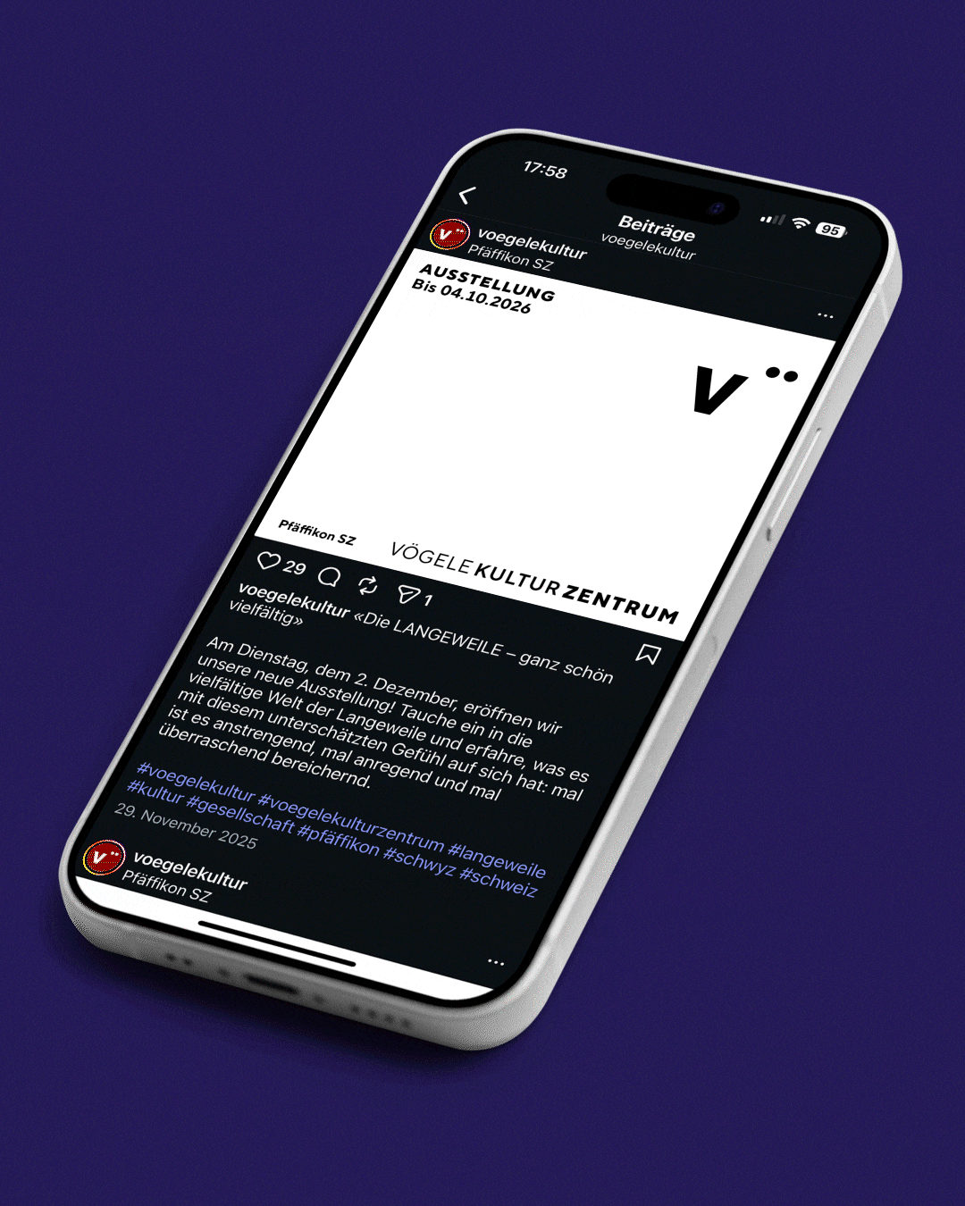 Vögele Kulturzentrum – Langeweile